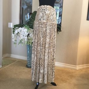 Long cullote skirt